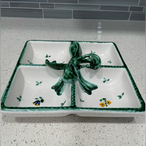 VINTAGE RARE GMUNDNER Keramik Serving Dish Made In Austria - Picture 3 of 8